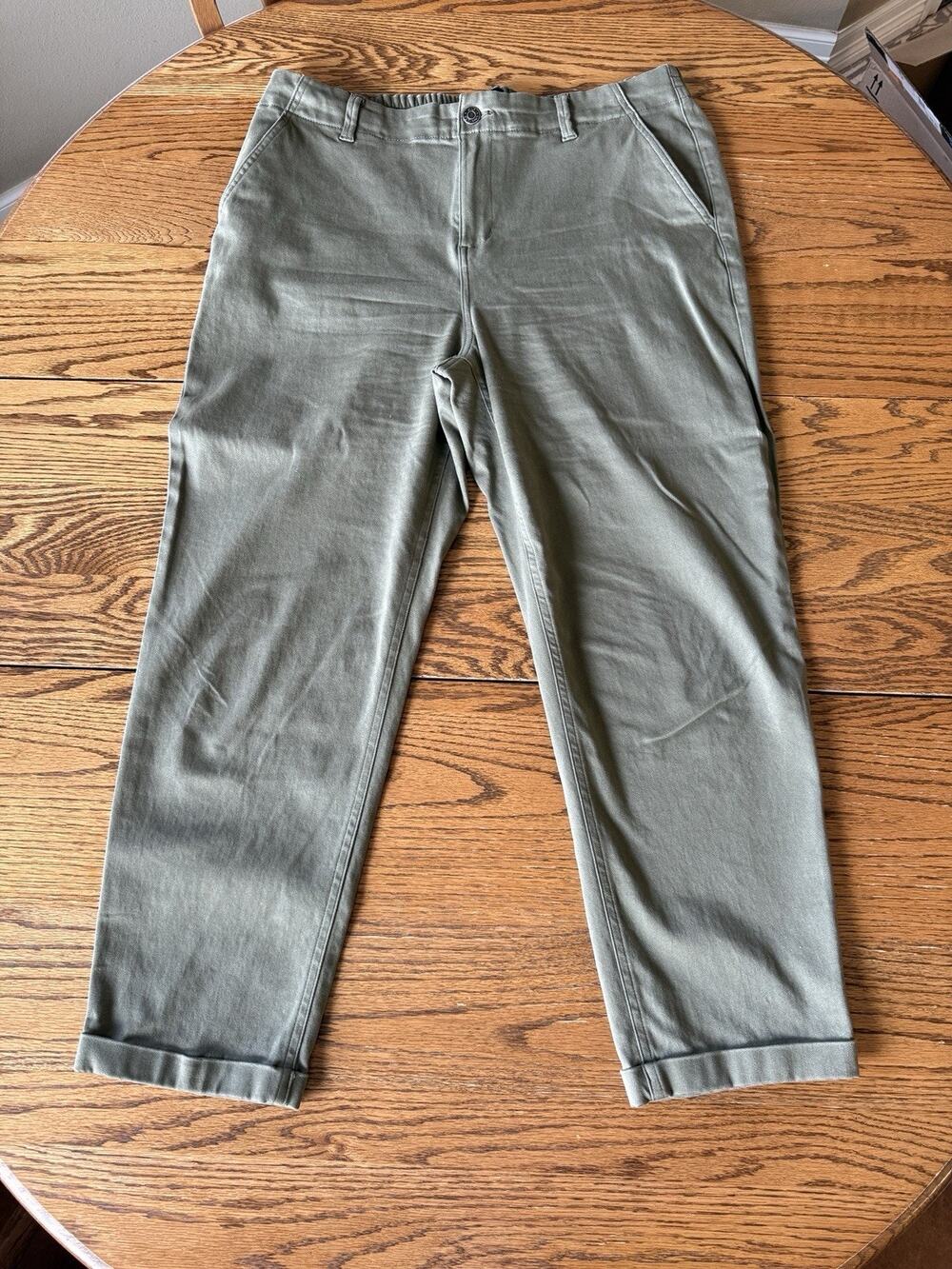 Gap Womens Pants Olive Green Size 14